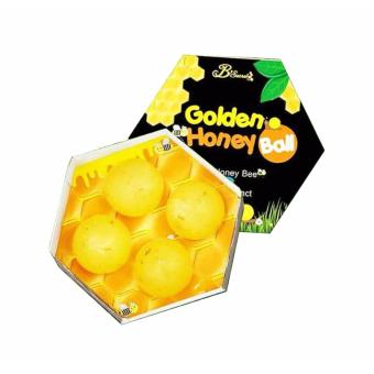 B'Secret Golden Honey Ballมาส์กลูกผึ้ง บี ซีเคร็ท กลิ้งแล้วหนืด ยืดแล้วมาส์ก1กล่อง(4ลูก/กล่อง) B'Secret Golden Honey Ballมาส์กลูกผึ้ง บี ซีเคร็ท กลิ้งแล้วหนืด ยืดแล้วมาส์ก1กล่อง(4ลูก/กล่อง)