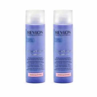 Revlon professional interactive blonde up sublime shampoo 250ml x 2 ขวด Revlon professional interactive blonde up sublime shampoo 250ml x 2 ขวด