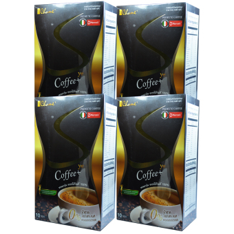 Chame' Sye Coffee Plus ชาเม่ ซายน์ กาแฟลดน้ำหนัก เกรดพรีเมี่ยม บรรจุ 10 ซอง (4 กล่อง) Chame' Sye Coffee Plus ชาเม่ ซายน์ กาแฟลดน้ำหนัก เกรดพรีเมี่ยม บรรจุ 10 ซอง (4 กล่อง)