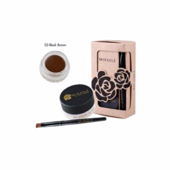 Mei Linda เจลเขียนคิ้ว Miracle My Brow 3D Gel #No2 - Black Brown Mei Linda เจลเขียนคิ้ว Miracle My Brow 3D Gel #No2 - Black Brown