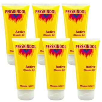 PERSKINDOL Classic Gel บรรเทาอากาศปวดกล้ามเนื้อ 100ml. (6 หลอด) PERSKINDOL Classic Gel บรรเทาอากาศปวดกล้ามเนื้อ 100ml. (6 หลอด)