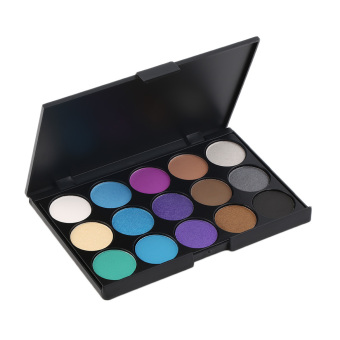 Allwin มืออาชีพ 15 สีอายแชโดว์แต่งหน้าเครื่องสำอางถาดเคลือบประกายสีดำ Allwin มืออาชีพ 15 สีอายแชโดว์แต่งหน้าเครื่องสำอางถาดเคลือบประกายสีดำ
