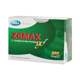 Mega We Care Zemax SX 30 capsules (ZMA)เสริมฮอร์โมน สุขภาพเพศชายและกล้ามเนื้อ Mega We Care Zemax SX 30 capsules (ZMA)เสริมฮอร์โมน สุขภาพเพศชายและกล้ามเนื้อ