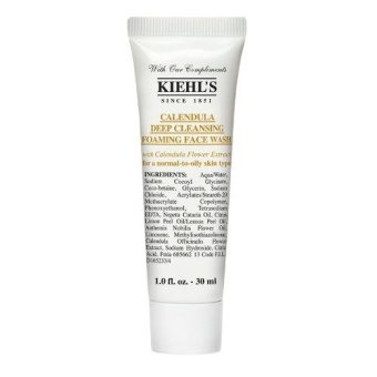 Kiehl's Calendula Deep Cleansing Foaming Face Wash ผลิตภัณฑ์ล้างหน้าสูตรอ่อนโยน 30ml (1 หลอด) Kiehl's Calendula Deep Cleansing Foaming Face Wash ผลิตภัณฑ์ล้างหน้าสูตรอ่อนโยน 30ml (1 หลอด)