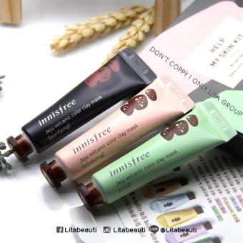 Innisfree Jeju Volcanic Color Clay Mask Help My Skin Kit Innisfree Jeju Volcanic Color Clay Mask Help My Skin Kit