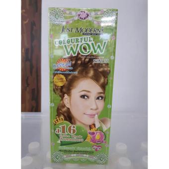 รีวิวพันทิป Just Modern Colourful WOW (J16 สีบลอนด์ทอง ) ขอเสนอ Just Modern Colourful WOW (J16 สีบลอนด์ทอง )