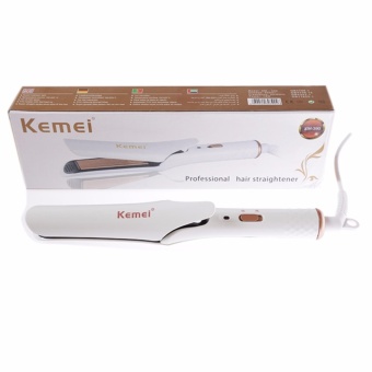 ซื้อ/ขาย Kemei เครื่องหนีบผม เซรามิค Crimper เหล็กเสริมแต่งผม Straightener จัดแต่งทรงผม Hairdressing Tool รุ่น KM-390 (รุ่นใหม่ล่าสุด)