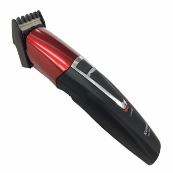ประเทศไทย Kemei ปัตตาเลี่ยนไร้สายแบบชาร์จ KM-1008 - สีแดง