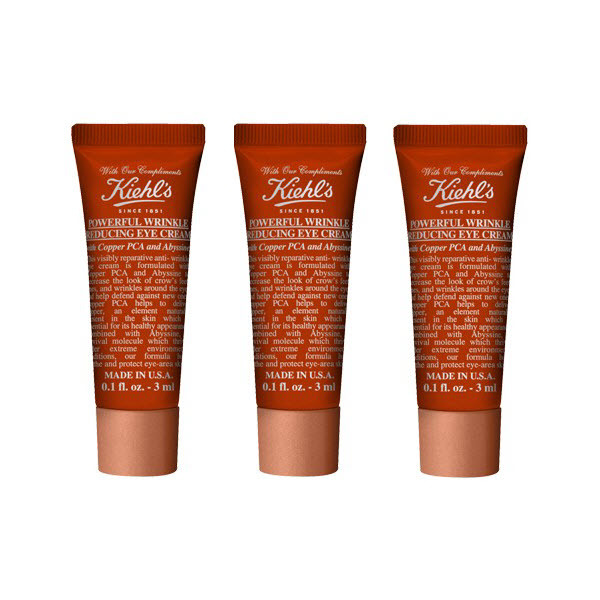 Kiehls Powerful Wrinkle Reducing Eye Cream 3 ml แพ็ค 3 ชิ้น : image Kiehls Powerful Wrinkle Reducing Eye Cream 3 ml แพ็ค 3 ชิ้น