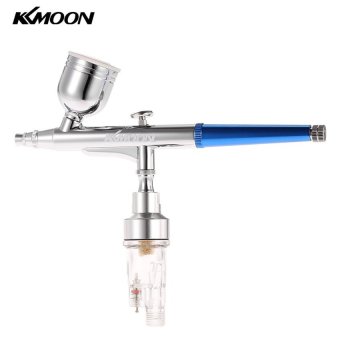 Kkmoon 0.3mm Gravity Feed Dual-action Airbrush Kit Set for FacialCare Tattoo Nail Art Air Brush with Filter Connecting Pipe(OVERSEAS) - intl Kkmoon 0.3mm Gravity Feed Dual-action Airbrush Kit Set for FacialCare Tattoo Nail Art Air Brush with Filter Connecting Pipe(OVERSEAS) - intl