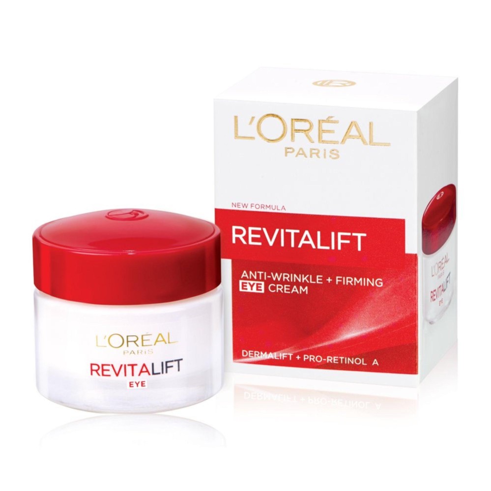 LOREAL Revitalift Eye Cream 15ml ลอรีอัล ปารีส รีไวทัลลิฟท์ อายครีม ลดเลือนริ้วรอยผิวรอบดวงตา : image LOREAL Revitalift Eye Cream 15ml ลอรีอัล ปารีส รีไวทัลลิฟท์ อายครีม ลดเลือนริ้วรอยผิวรอบดวงตา