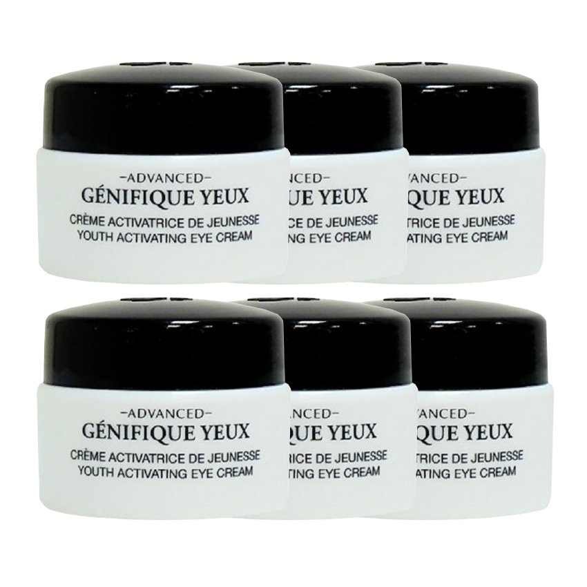 LANCOME ADVANCED Genifique Yeux Youth Activating Eye Cream ครีมฟื้นบำรุงผิวรอบดวงตา ครีมฟื้นบำรุงผิวรอบดวงตาที่ได้แรงบันดาลใจจากการค้นคว้าวิจัยด้านยีนและโปรตีนอันล้ำสมัย ลังโคม 5ml 6 กระปุก : image LANCOME ADVANCED Genifique Yeux Youth Activating Eye Cream ครีมฟื้นบำรุงผิวรอบดวงตา ครีมฟื้นบำรุงผิวรอบดวงตาที่ได้แรงบันดาลใจจากการค้นคว้าวิจัยด้านยีนและโปรตีนอันล้ำสมัย ลังโคม 5ml 6 กระปุก