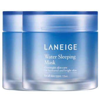 LANEIGE Water Sleeping Mask สลีปปิ้งมาสก์เติมความชุ่มชื้น 15ml. (2กระปุก) LANEIGE Water Sleeping Mask สลีปปิ้งมาสก์เติมความชุ่มชื้น 15ml. (2กระปุก)