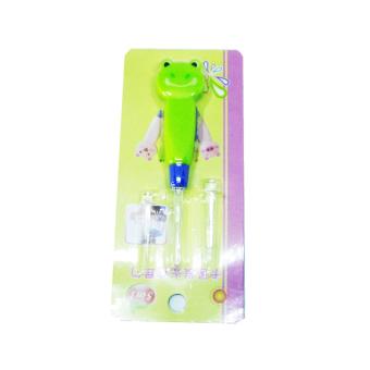 ราคา ไม้แคะหูมีไฟฉาย ลูกกบสีเขียว LED Flashlight Earpick