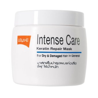 Lolane อินเทนซ์แคร์ เคราติน รีแพร์มาส์ก สูตรฟื้นบำรุงผมเสียจากปัยจัยทั่วไป 200 กรัม Lolane อินเทนซ์แคร์ เคราติน รีแพร์มาส์ก สูตรฟื้นบำรุงผมเสียจากปัยจัยทั่วไป 200 กรัม