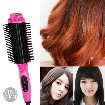 2560 Magic Salon Hair Styling Anti Scald Straightener Curler Comb - intl