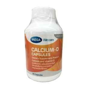 ภาพหน้าปกสินค้าMega We Care CALCIUM-D 90แคปซูล ที่เกี่ยวข้อง