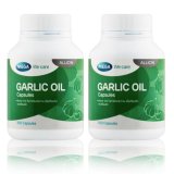 Mega We Care Garlic Oil 100เม็ด x ( 2กระปุก)   น้ำมันกระเทียม