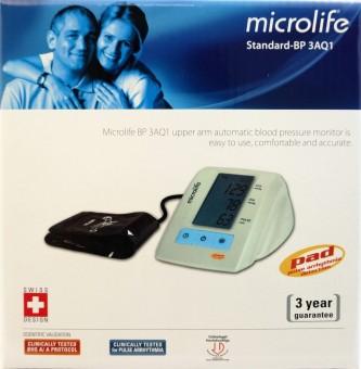 Microlife เครื่องวัดความดันแบบอัติโนมัติ รุ่น BP 3AQ1