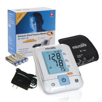 Microlife เครื่องวัดความดันระบบอัตโนมัติ ไมโครไลฟ์ รุ่น BP 3AR1-3P