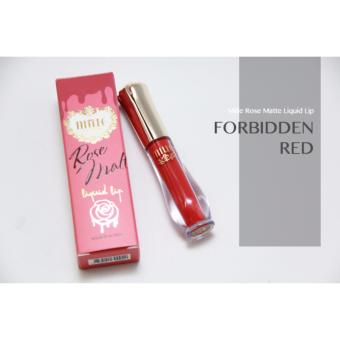 ต้องการขายด่วน Mille Rose Matte Liquid Lip ลิปสติกแบบน้ำเนื้อแมทท์ ปาดปุ๊บแห้งปั๊บ # Forbbiden Red สนใจซื้อ Mille Rose Matte Liquid Lip ลิปสติกแบบน้ำเนื้อแมทท์ ปาดปุ๊บแห้งปั๊บ # Forbbiden Red
