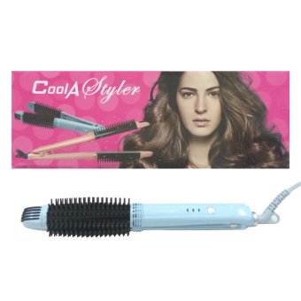 2560 Nara Cool A Stlyer เครื่องม้วนผม เครื่องหนีบผมตรง 2 in 1 (สีฟ้า)