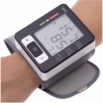 New Arm Electronic Sphygmomanometer Touch-Screen Digital blood pressur monitor - intl