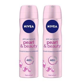 NIVEA นีเวีย ดีโอเพิร์ลแอนด์บิวตี้สเปรย์ 150 มลX2 NIVEA นีเวีย ดีโอเพิร์ลแอนด์บิวตี้สเปรย์ 150 มลX2