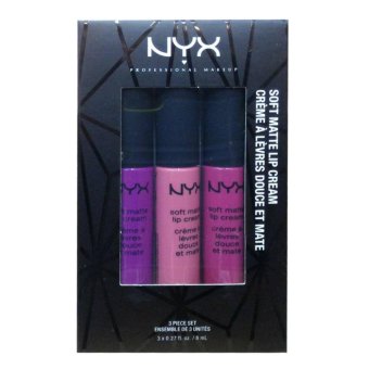 ขอเสนอ NYX Soft Matte Lip Cream 3 Piece Set #SMLCSET07 (1 เซต 3 แท่ง) รีวิวพันทิป NYX Soft Matte Lip Cream 3 Piece Set #SMLCSET07 (1 เซต 3 แท่ง)