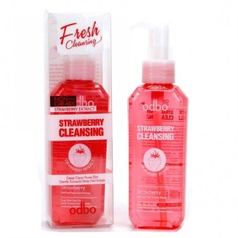 จัดโปรโมชั่น Odbo Strawberry Cleansing ผลิตภัณฑ์ทำความสะอาดเครื่องสำอาง สูตรน้ำ ประกาศขาย Odbo Strawberry Cleansing ผลิตภัณฑ์ทำความสะอาดเครื่องสำอาง สูตรน้ำ