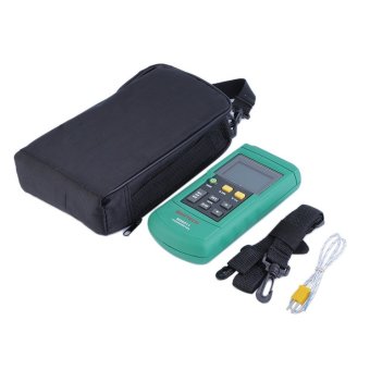 OH MASTECH MS6511 One Channel Digital Thermometer Temperature Logger Tester Green   black