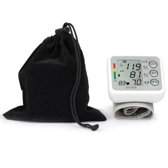 OH New Arm Cuff LCD Digital Wrist Blood Pressure Pulse Monitor Meter Measure Voice