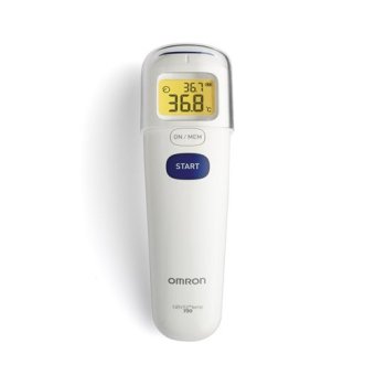 OMRON เครื่องวัดอุณหภูมิร่างกายทางหน้าผาก รุ่น MC-720
