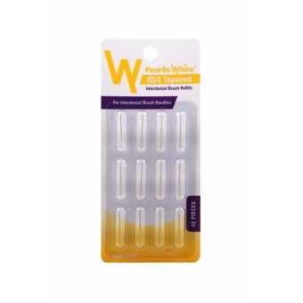 ต้องการขาย Pearlie White หัวแปรงทรงเรียวแปรงซอกฟัน รีฟิล 12 ชิ้น InterdentalHandle Brush Refills - Tapered (Conical) Shape (Pack of 12s) ต้องการขายด่วน Pearlie White หัวแปรงทรงเรียวแปรงซอกฟัน รีฟิล 12 ชิ้น InterdentalHandle Brush Refills - Tapered (Conical) Shape (Pack of 12s)