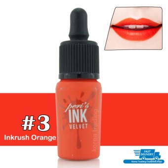 Peripera ทิ้น Ink Velvet 8g #3 Inkrush Orange ทิ้นเนื้อแมทอันดับ 1 Peripera ทิ้น Ink Velvet 8g #3 Inkrush Orange ทิ้นเนื้อแมทอันดับ 1