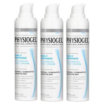 ประเทศไทย Physiogel Daily Defene Night Cream Rich 40ml. ฟิสิโอเจล ไนท์ ครีม (3 ขวด)