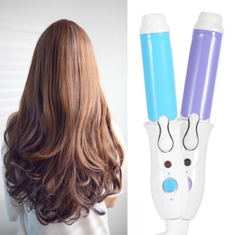 ซื้อ/ขาย Portable Electric Hair Curler Roller Styling Curling Hairdressing Tool (Blue) - intl