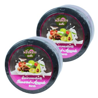 Prewpraw Scrub White พริ้วพราว สครับ ไวท์ สูตรมะขาม ผสมอโวคาโด ยิ่งขัดยิ่งขาว ผิวเนียนใส ลดจุดด่างดำ ลดปัญหาผิวแห้งแตกลาย 360g. (2 กระปุก) Prewpraw Scrub White พริ้วพราว สครับ ไวท์ สูตรมะขาม ผสมอโวคาโด ยิ่งขัดยิ่งขาว ผิวเนียนใส ลดจุดด่างดำ ลดปัญหาผิวแห้งแตกลาย 360g. (2 กระปุก)