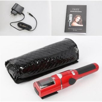 Professional Damaged Hair Trimmer With Comb Hairstyle Set US PlugRed - intl Professional Damaged Hair Trimmer With Comb Hairstyle Set US PlugRed - intl