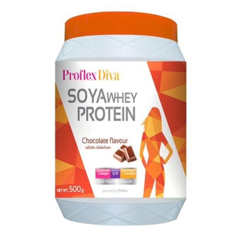 ProFlex Diva Soya Whey Protein Chocolate 500 g  