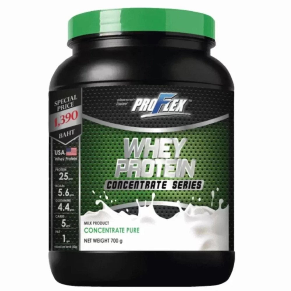 Proflex Whey Protein Concentrate Pure Flavor โปรเฟล็กซ์ เวย์โปรตีน เพียว 700 g x 1 Bottle