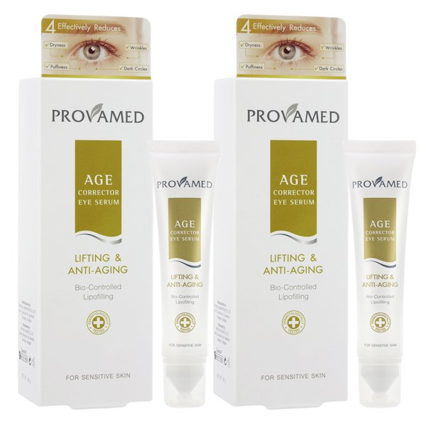 Provamed Age Corrector Eye serum 15ml 2หลอด : image Provamed Age Corrector Eye serum 15ml 2หลอด