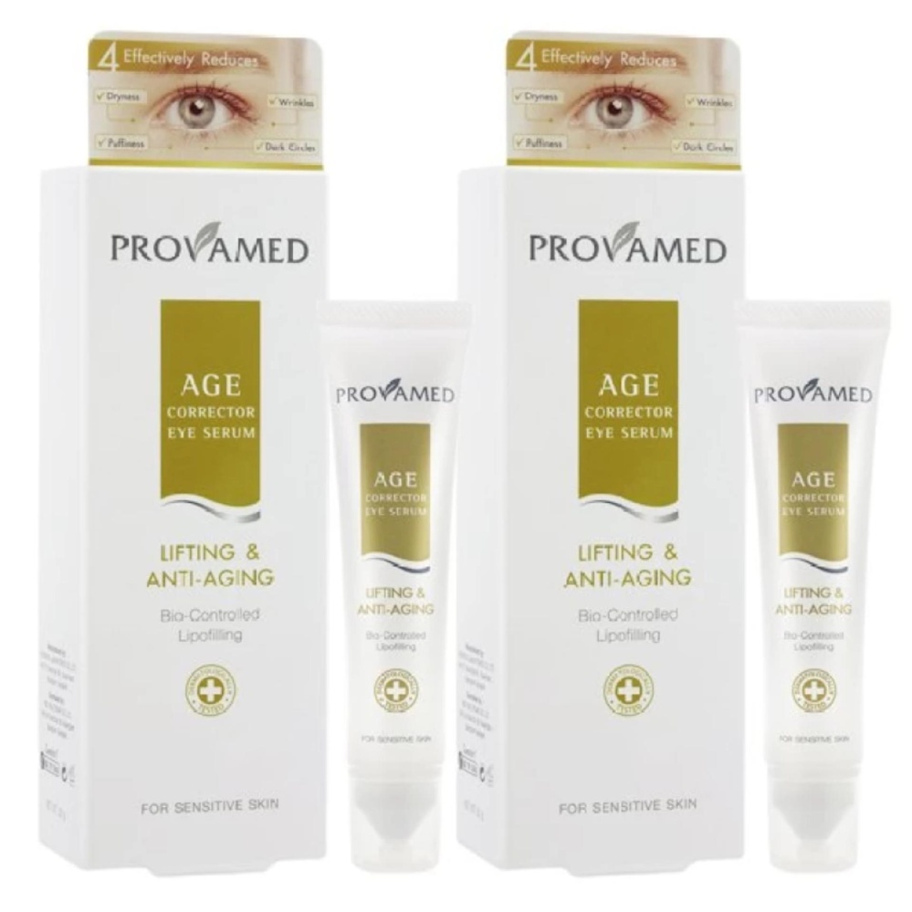 Provamed Age Corrector Eye serum 15ml 2หลอด : image Provamed Age Corrector Eye serum 15ml 2หลอด