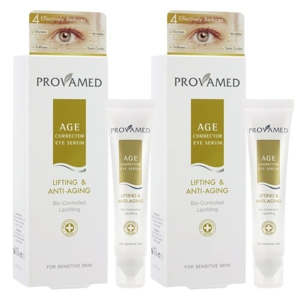 Provamed Age Corrector Eye serum 15ml 2หลอด : image Provamed Age Corrector Eye serum 15ml 2หลอด
