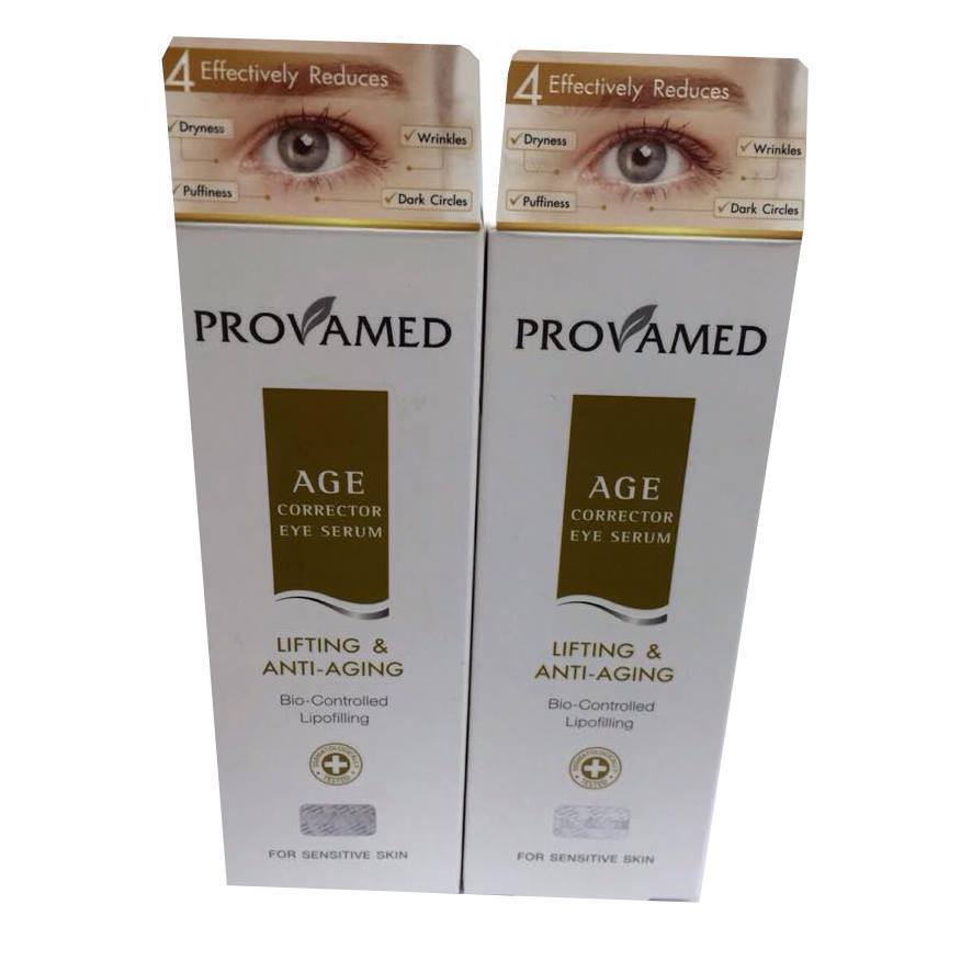 Provamed Age Corrector Eye serum 15ml 2หลอด : image Provamed Age Corrector Eye serum 15ml 2หลอด