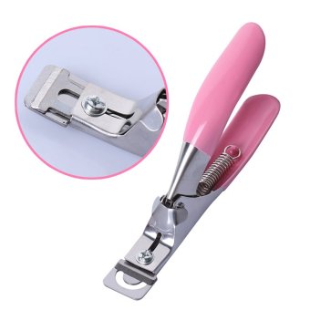 กรรไกรตัดเล็บปลอม PVC ตัดเล็บปลอม (สีชมพู) กรรไกรตัดเล็บปลอม PVC ตัดเล็บปลอม (สีชมพู)