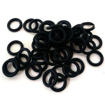 ประเทศไทย Raptor โอริงยางรองใบตีเครื่องสักสีดำ 100ชิ้น Black Rubber O-ring s for Tattoo Machine Gun ( 100PCS)
