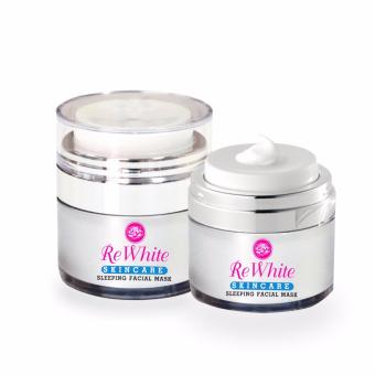 Re White Skincare Sleeping Facial Mask สลีปปิ้งมาส์กมาส์กหน้าใสไม่ต้องล้างออก ขนาด 30gกรัม Re White Skincare Sleeping Facial Mask สลีปปิ้งมาส์กมาส์กหน้าใสไม่ต้องล้างออก ขนาด 30gกรัม