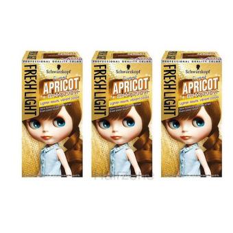 โปรโมชั่นพิเศษ Schwarzkopf Sweet Apricotสีย้อมผมชนิดถาวรสีบลอนด์ประกายทองแดง x 3 กล่อง ประกาศขาย Schwarzkopf Sweet Apricotสีย้อมผมชนิดถาวรสีบลอนด์ประกายทองแดง x 3 กล่อง