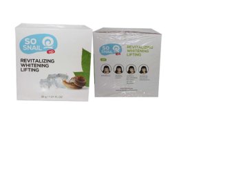 ราคา So snail Revitalizing Whitening Lifting (แพ็คคู่)